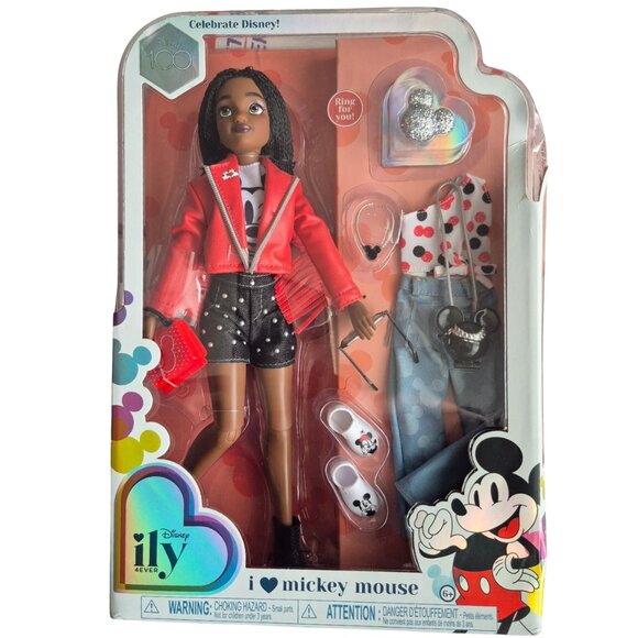 Disney 100 ILY 4 Ever Fashion Doll with 2 Outfits | NEW Collector Doll - Picture 1 of 10
